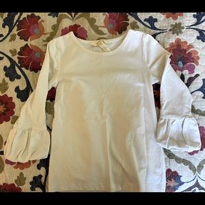 Matilda Jane ruffle sleeve top - size 6